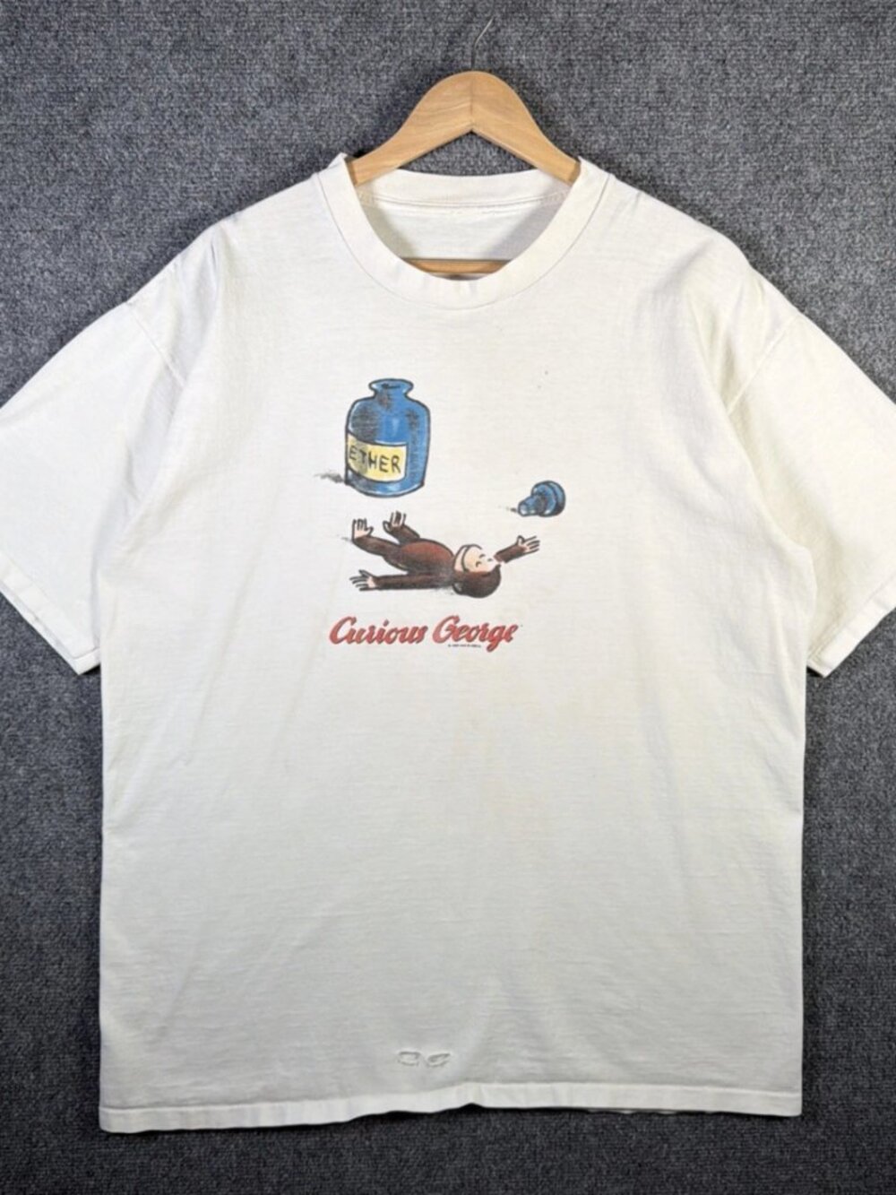 Curious George T-Shirt White